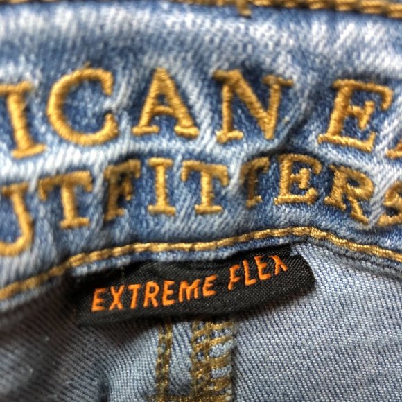 29/32 Mens AE Slim Straight Extreme Flex Jeans - Picture 7 of 15